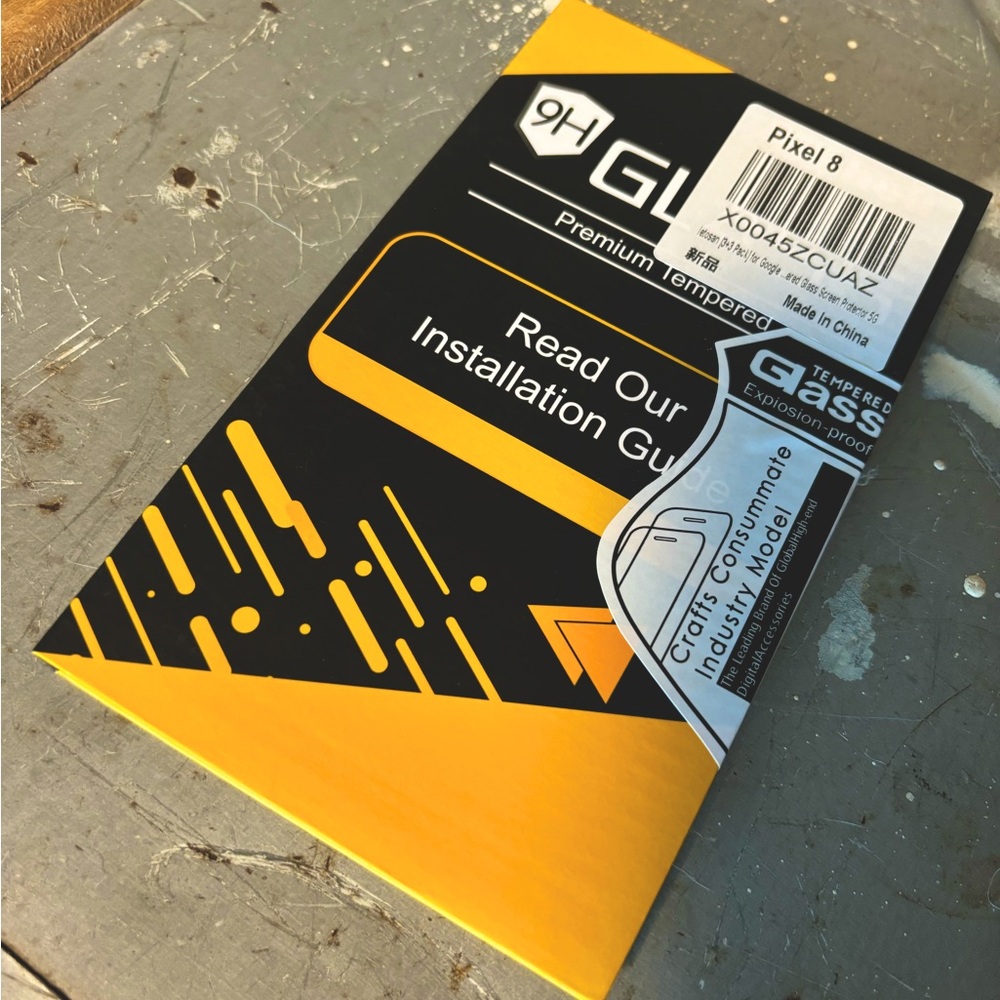 NIB tempered glass protector (for Google Pixel 8)